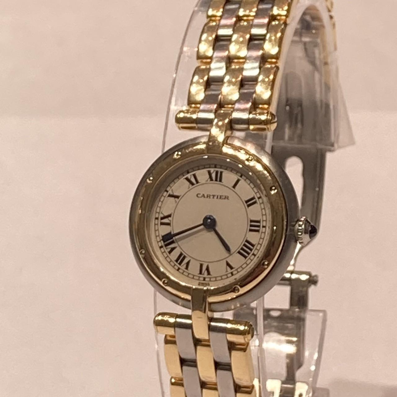 Cartier カルティエ パンテール ヴァンドーム SM 3ロウ 1057920 クオーツ腕時計