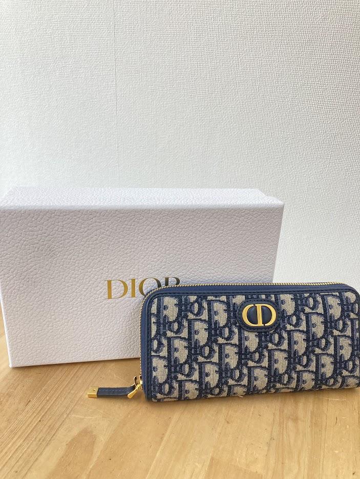 Dior　オブリーク　ラウンドファスナー　長財布