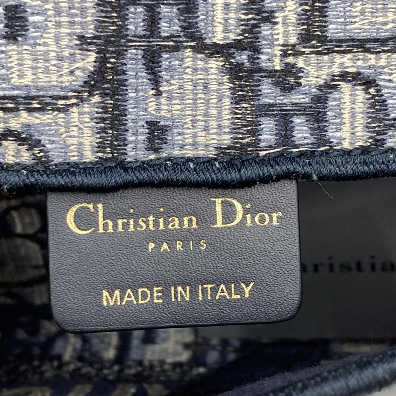 Christian Dior エンブロイダリー サドル スリムポーチ