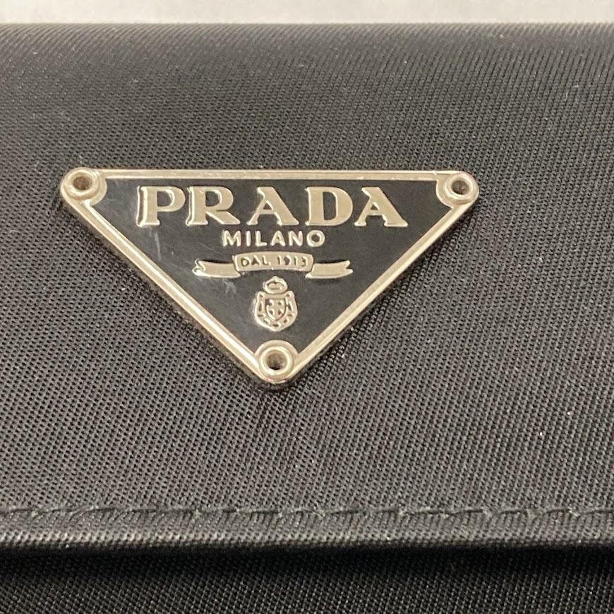 プラダ　M510　ナイロン　二つ折り財布