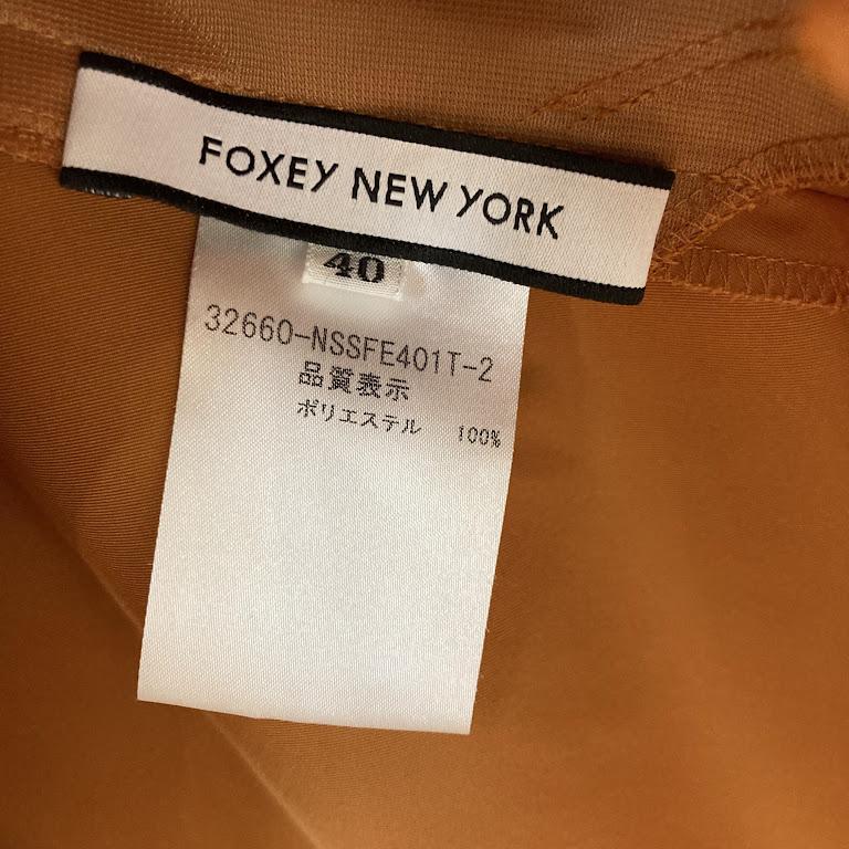 FOXEY　フォクシー　プリーツスカート32品番　オレンジ40